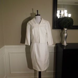 Cream Sheath Dress - 8 - BRAND NEW